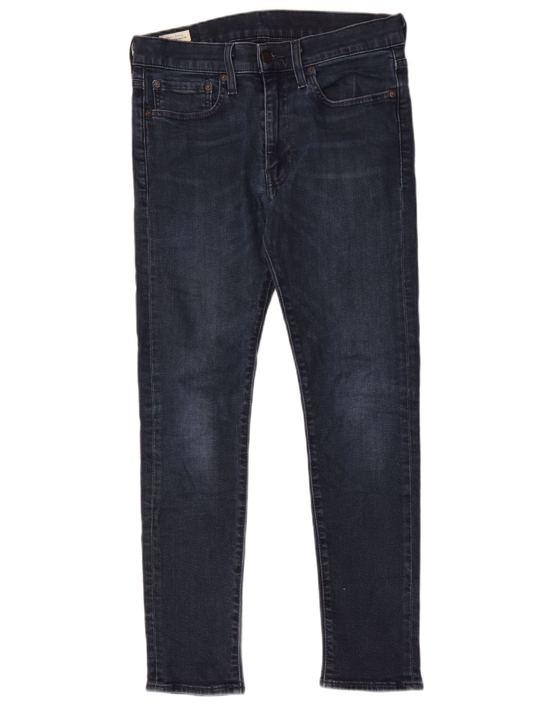 Levi's muške uske traperice W32 L30 tamnoplavi pamuk