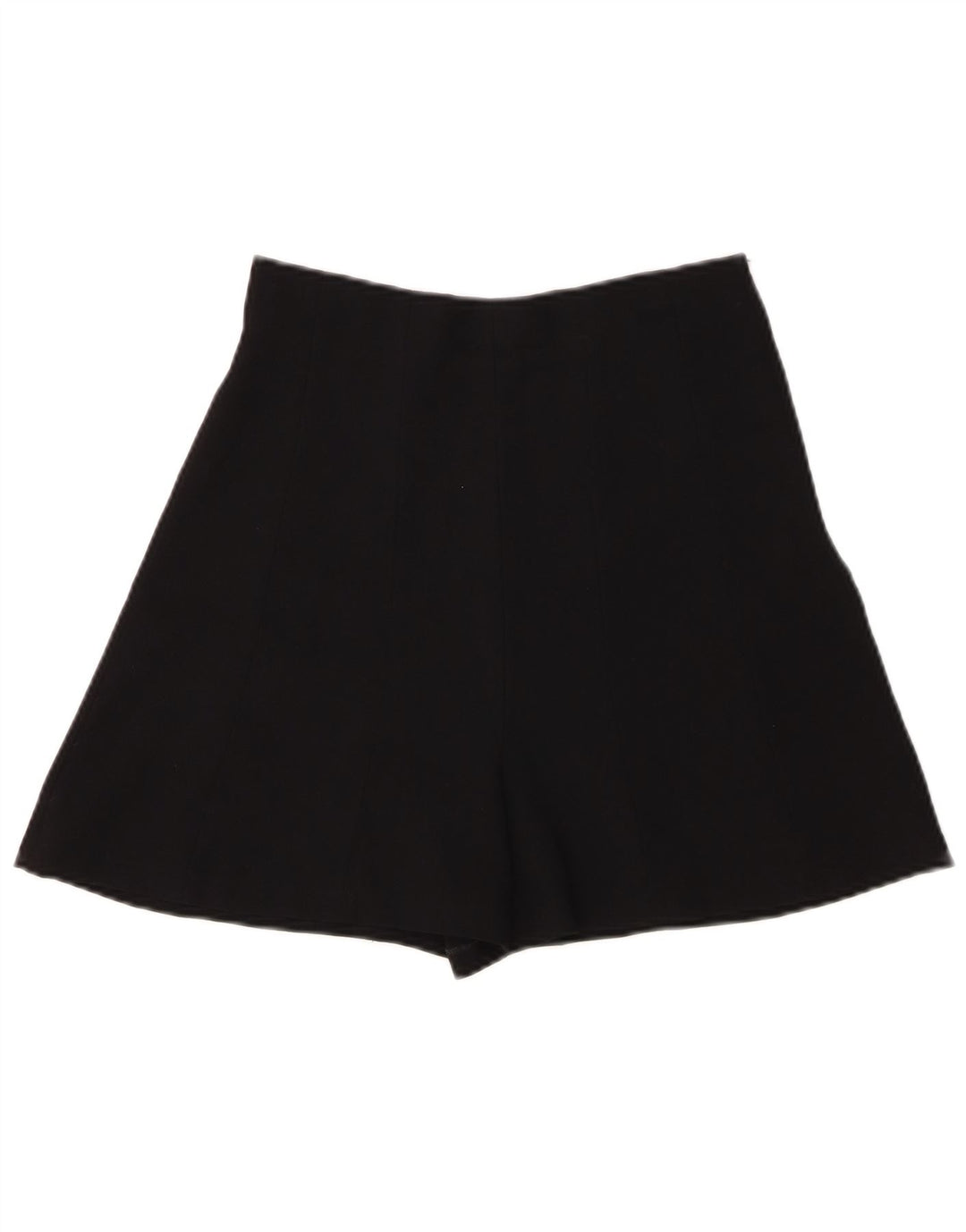 ZARA Womens High Waist Casual Shorts Medium W28  Black