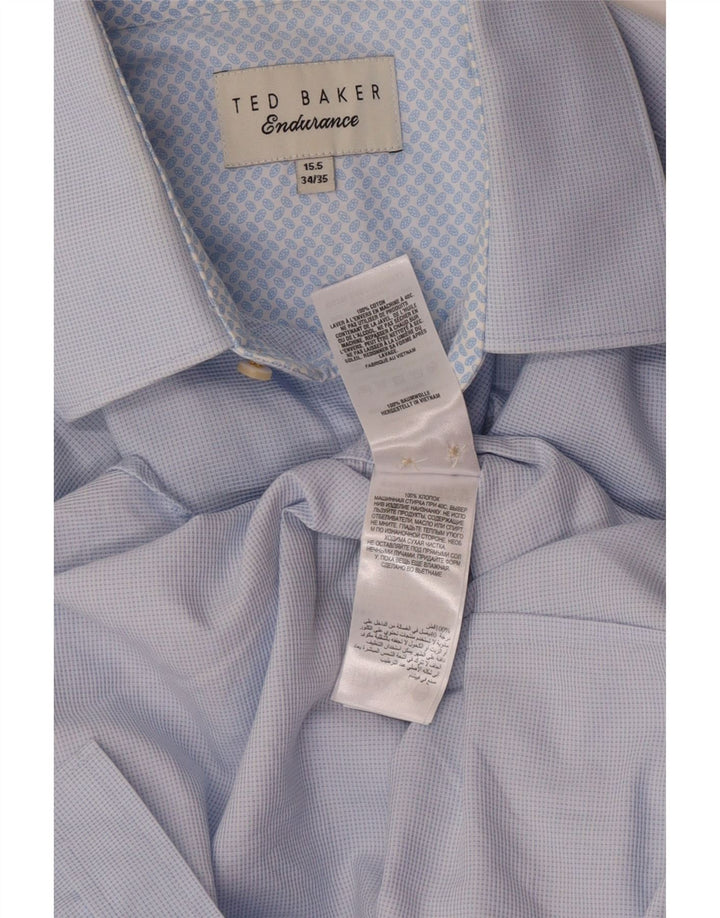 Ted Baker muška košulja veličine 15 1/2 srednje plavi pamuk