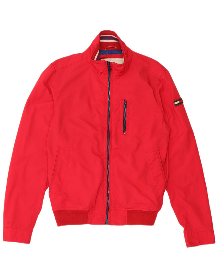 Tommy Hilfiger muška bomber jakna UK 36 Mala crvena najlon