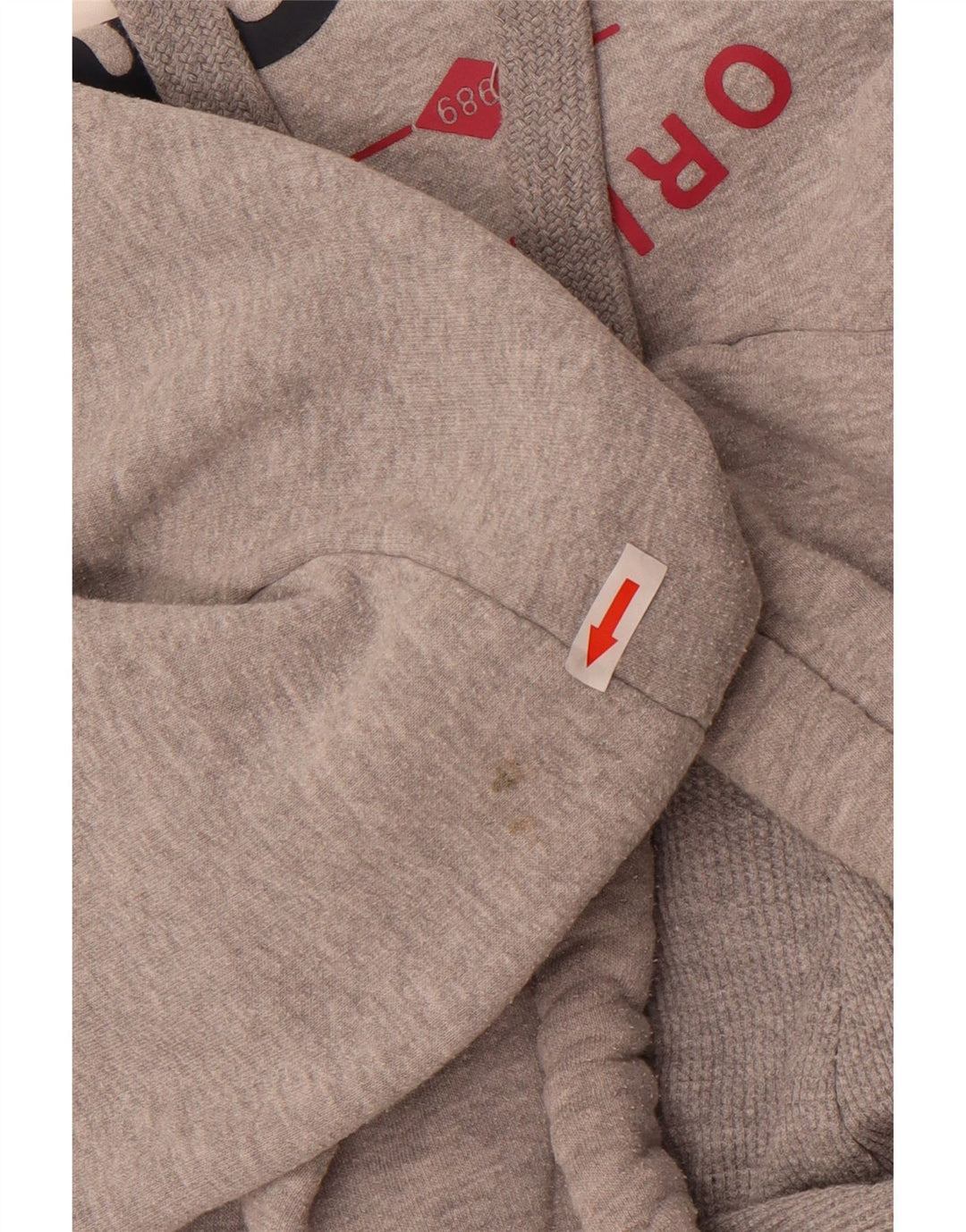 Ženska majica s kapuljačom s kapuljačom Bench UK 12, srednje sivi flekasti pamuk