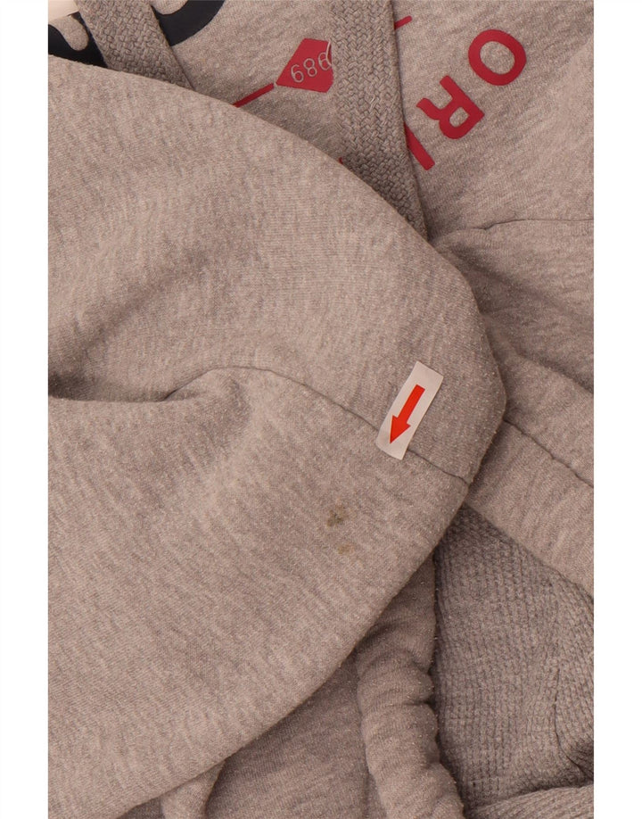 Ženska majica s kapuljačom s kapuljačom Bench UK 12, srednje sivi flekasti pamuk