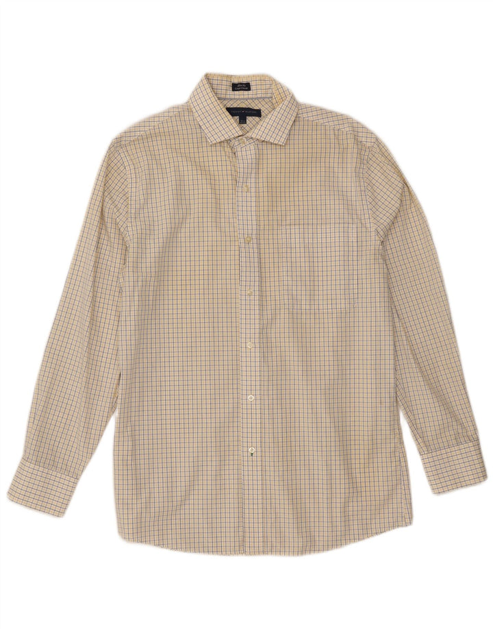 Tommy Hilfiger muška uska košulja veličine 15 1/2 srednje bijele boje gingham