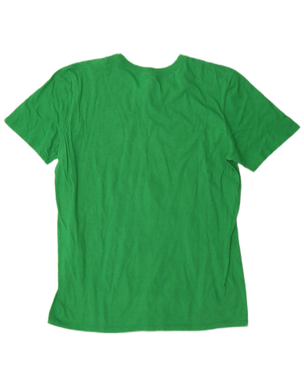 Nike Mens Mets Graphic T-Shirt Top Large Green Cotton