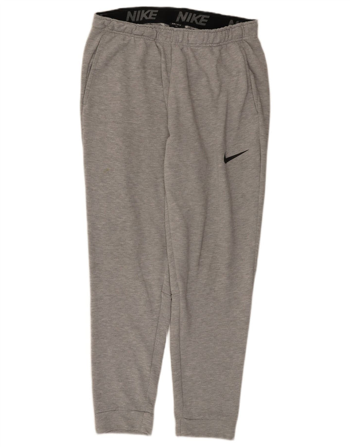Nike muške hlače za trenirku Joggers veliki sivi poliester