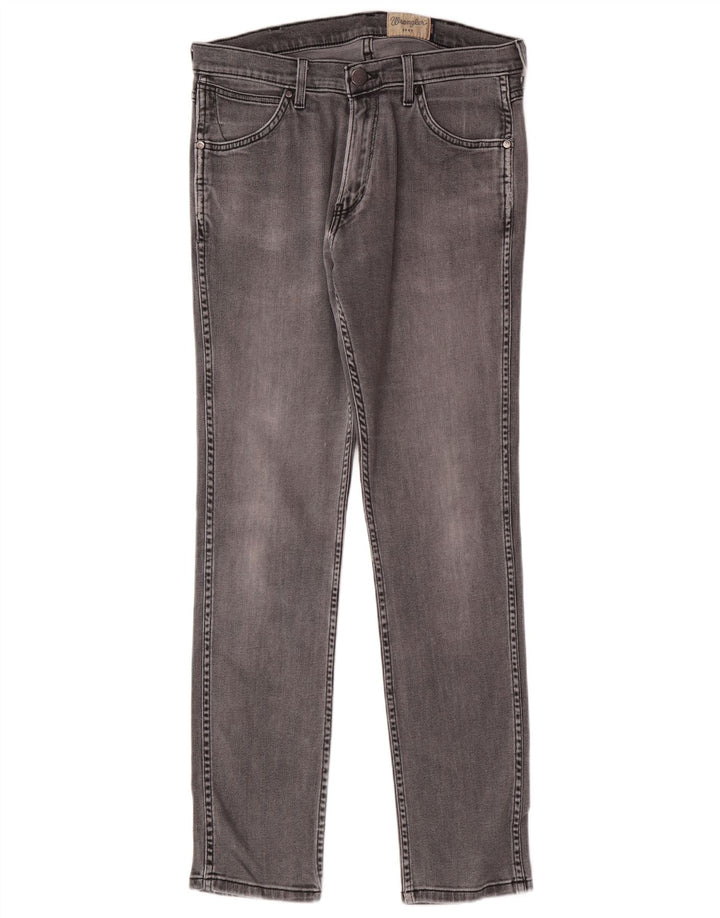 Muške uske traperice Wrangler Bostin W33 L32 sivi pamuk