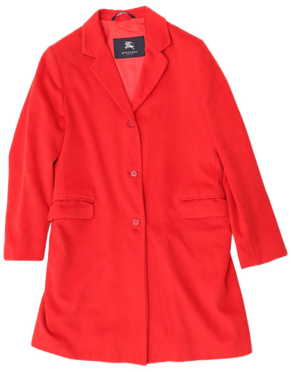 Burberry ženski kaput UK 14 Large Red Wool Classic