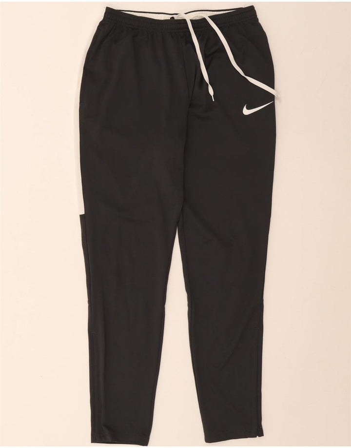 Nike muške Dri Fit hlače za trenirku srednje sive boje od poliestera