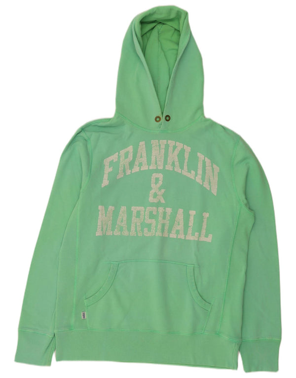 Franklin & Marshall muška majica s kapuljačom XL, zeleni pamuk