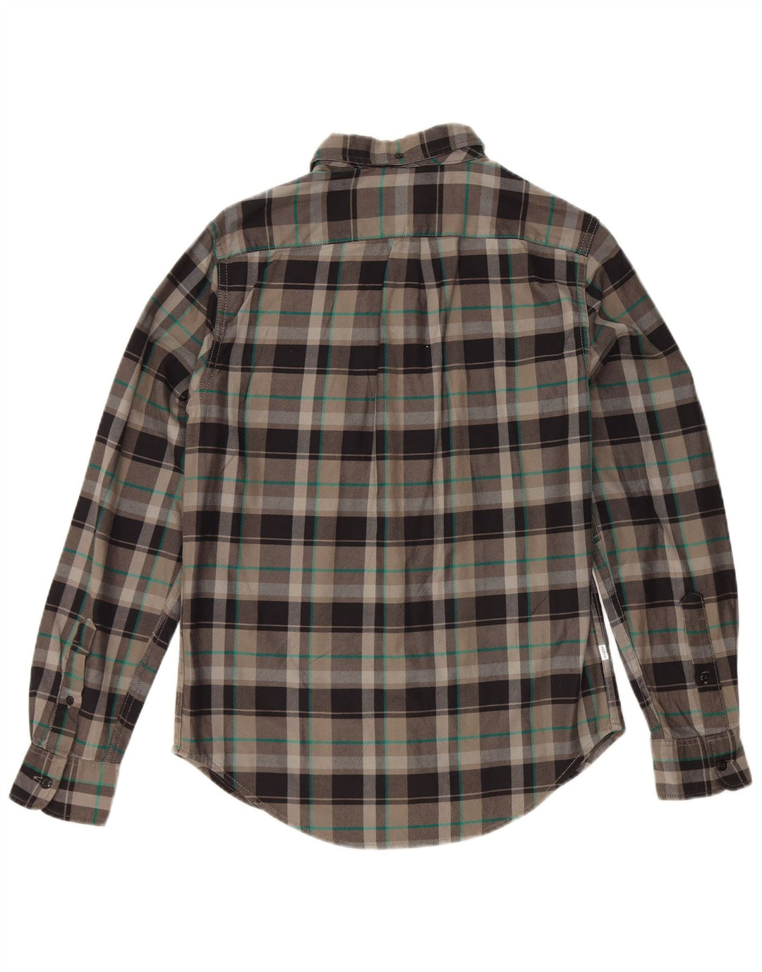 Levi's muška uska flanelska košulja malenog sivog kariranog pamuka