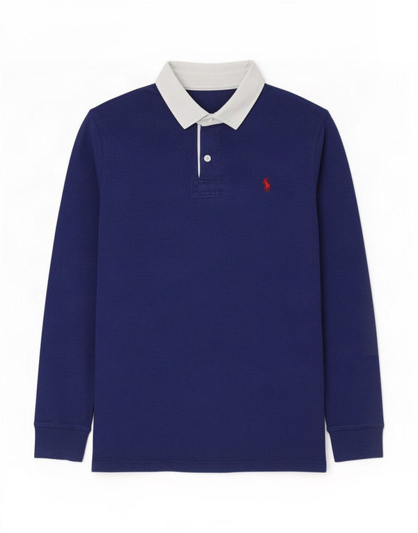 Polo Ralph Lauren muška ragbi majica dugih rukava XL tamnoplava