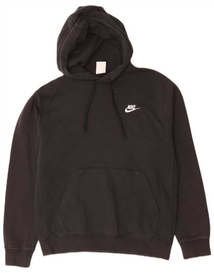 Nike Muška majica s kapuljačom Mala crna pamučna