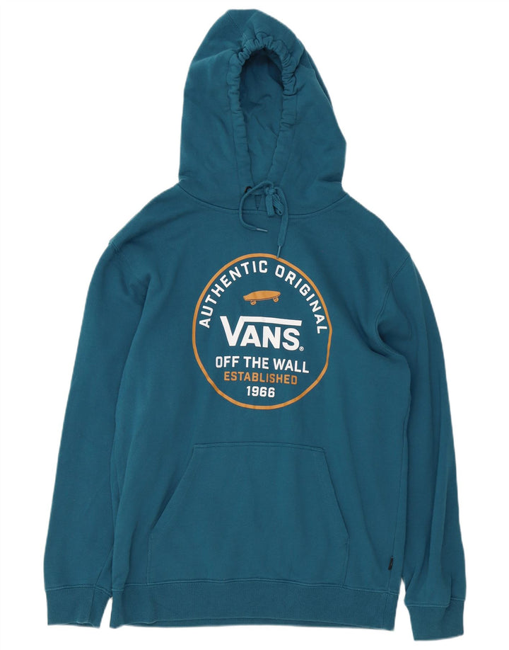 Vans muška majica s kapuljačom s kapuljačom srednje plava