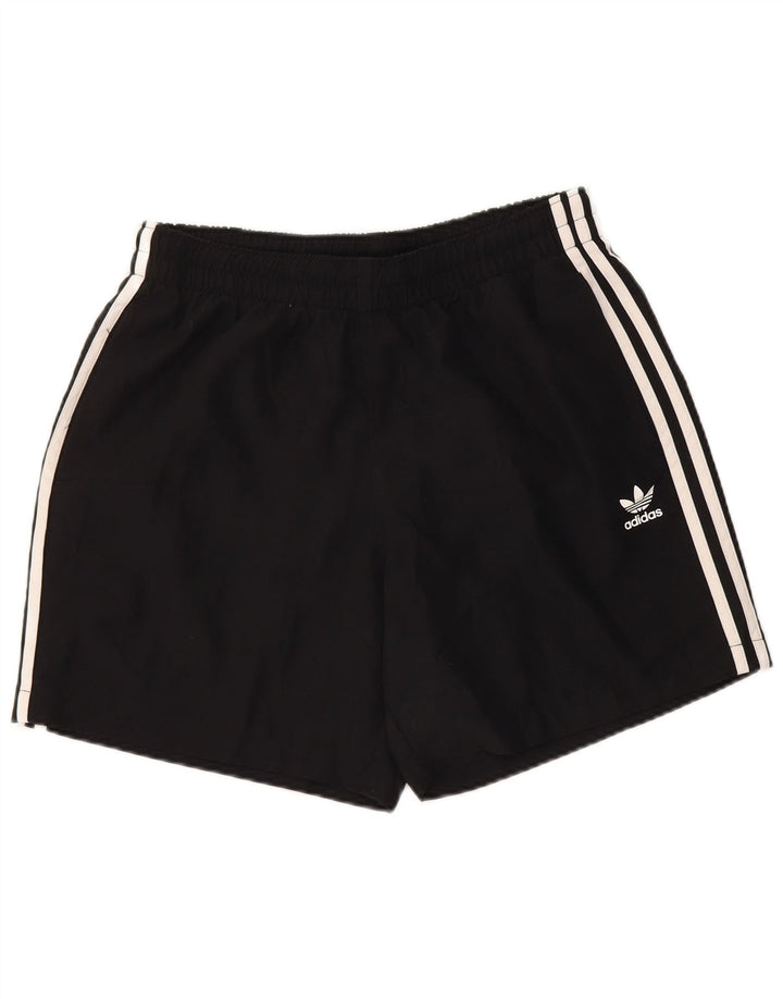 Adidas muške sportske kratke hlače srednje crne boje od poliestera