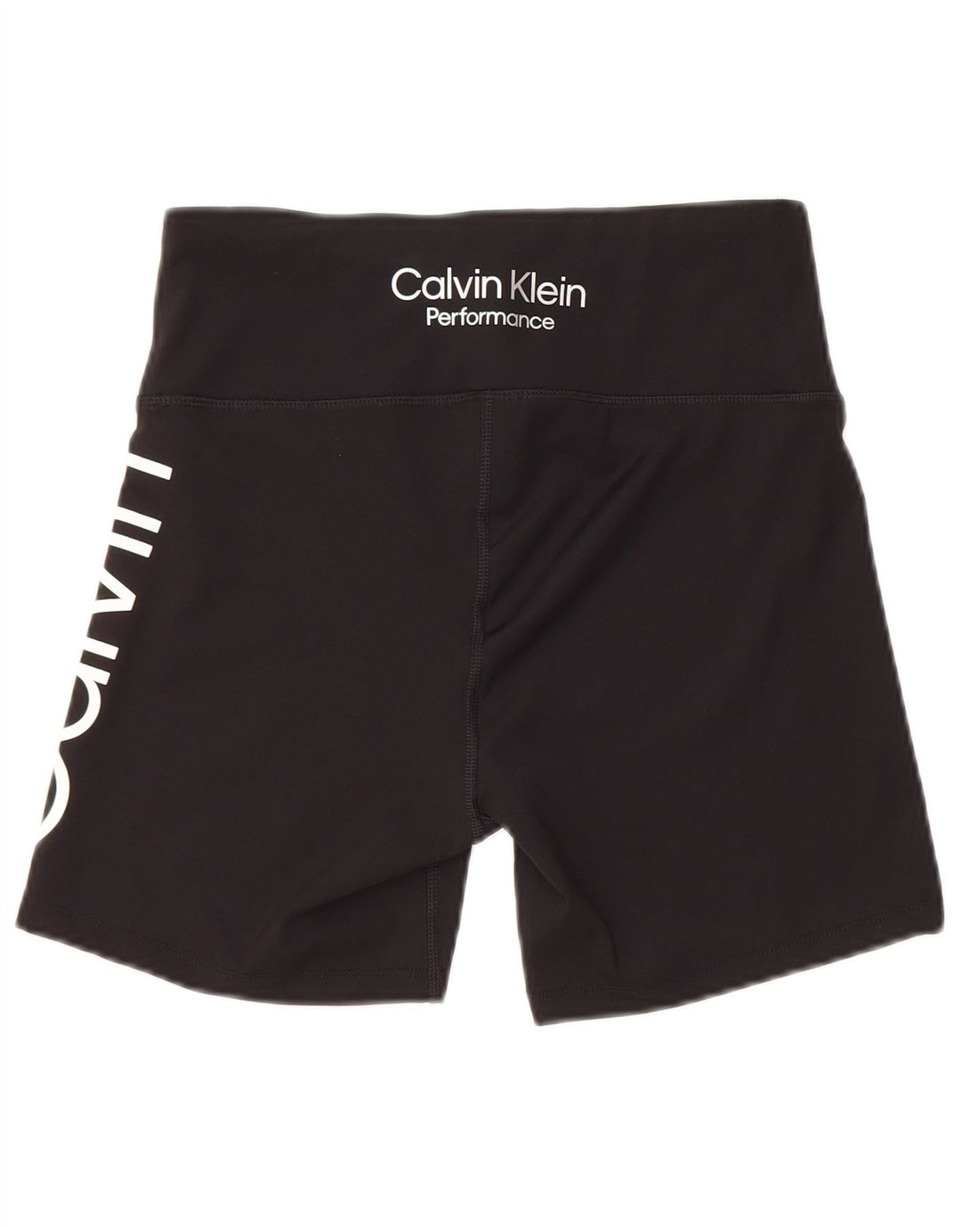 Calvin Klein Ženske kratke sportske hlače s grafičkim motivima UK 12 Srednji crni poliester