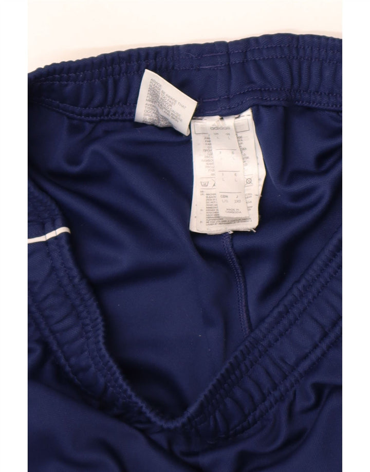 Adidas muške hlače od trenirke velike plave poliesterske boje