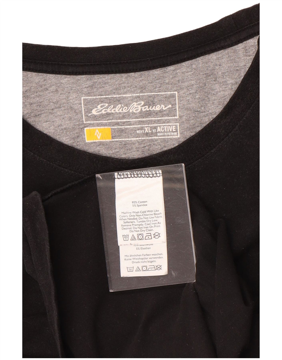 Eddie Bauer muška aktivna majica XL crni pamuk