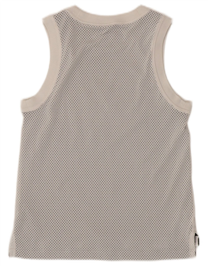 NIKE Boys Graphic Vest Top 12-13 Years Veliki bijeli poliester