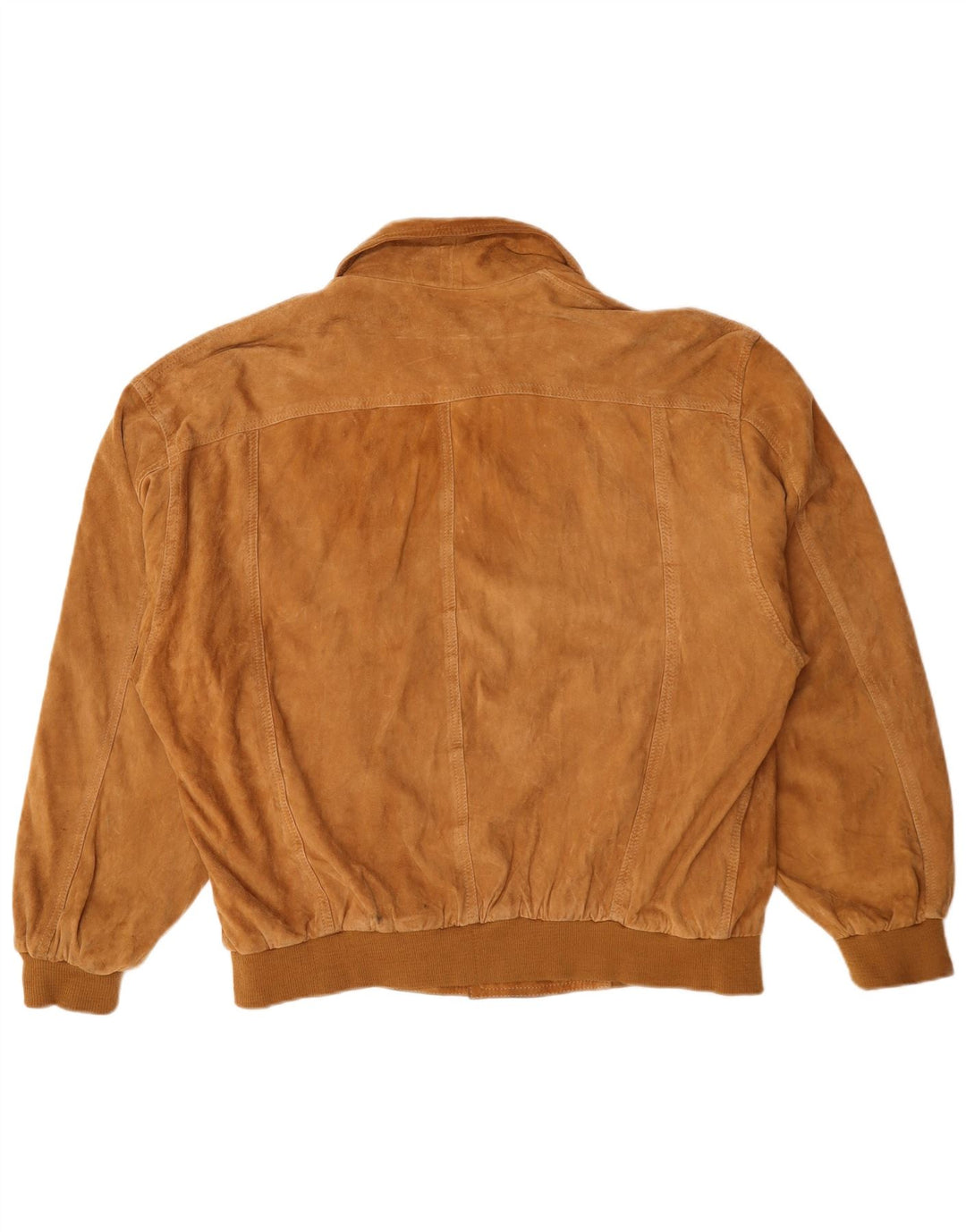 Vintage muška bomber jakna od brušene kože UK 44 2XL smeđa