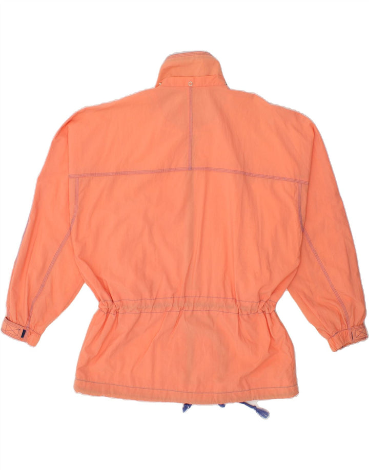 DIADORA Womens Bomber Jacket UK 14 Medium Orange Nylon Vintage Diadora and Second-Hand Diadora from Messina Hembry 