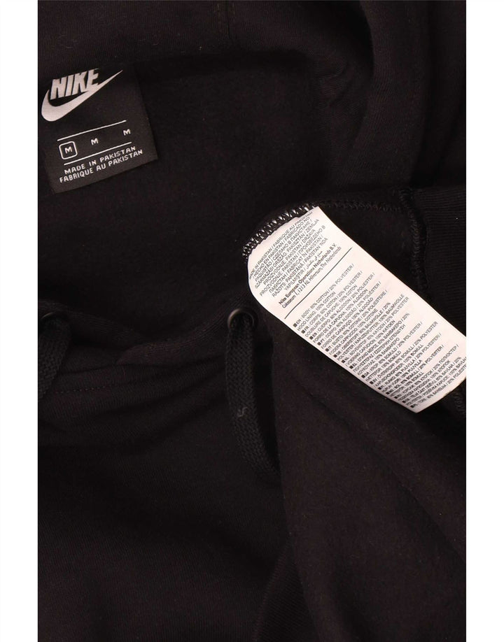 Nike muška majica s kapuljačom Srednje crni pamuk