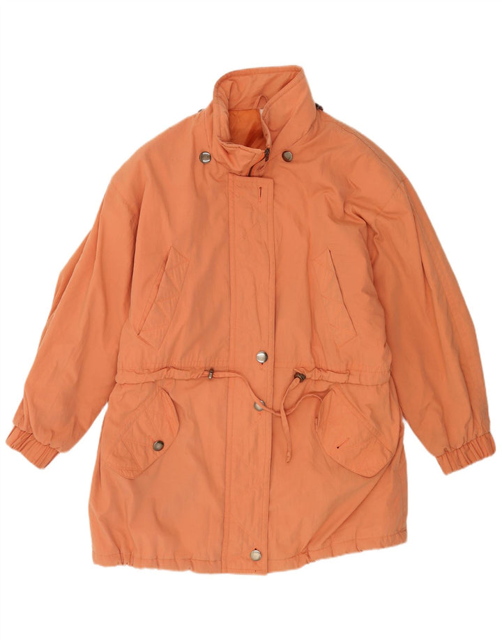 Vintage ženska parka jakna UK 18 XL narančasta
