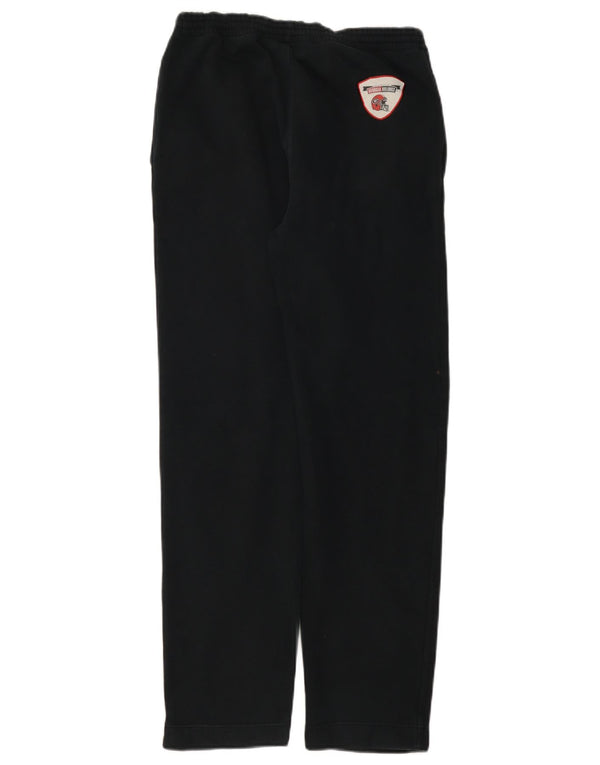 Champion Girls Graphic Tracksuit Trousers 13-14 Years XL Black Cotton