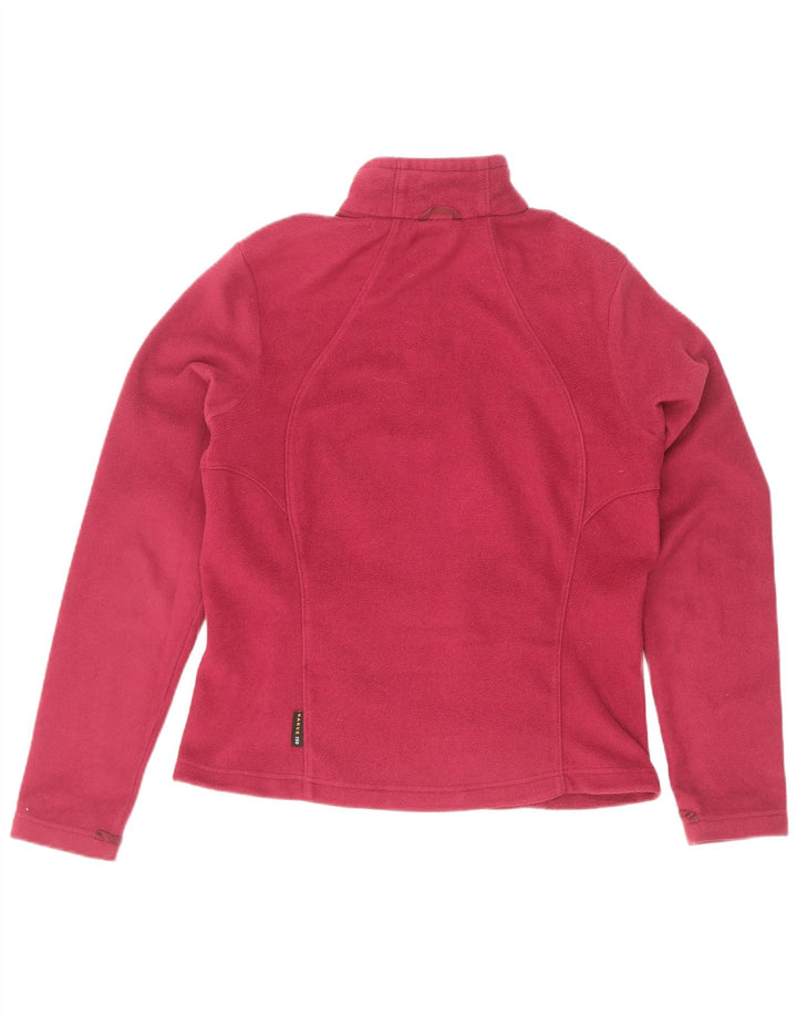 Jack Wolfskin ženska jakna od flisa UK 12/14 Srednje ružičasti poliester