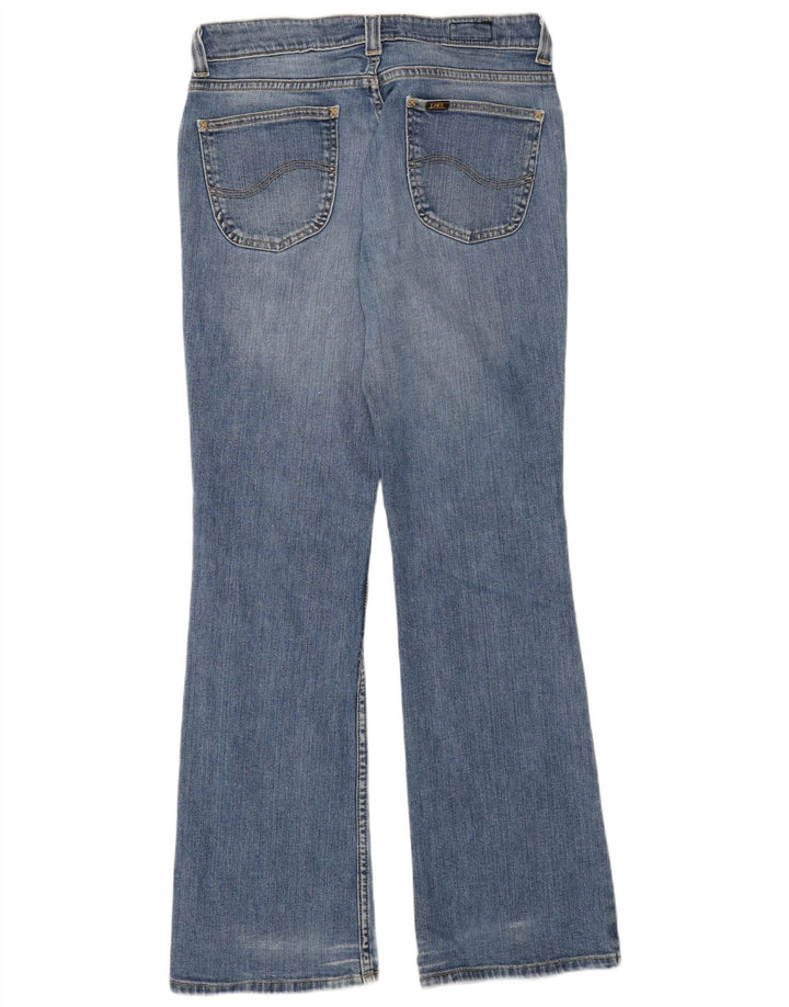 Lee ženske traperice Desoto Bootcut W33 L33 plavi pamuk