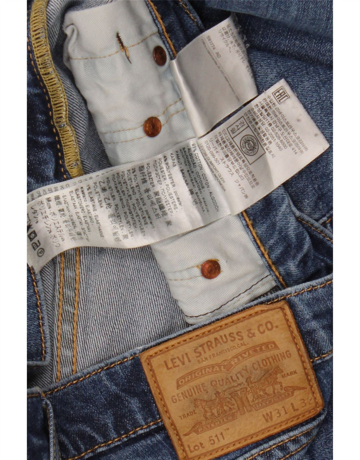 Levi's muške 511 uske traperice W31 L32 plavi pamuk