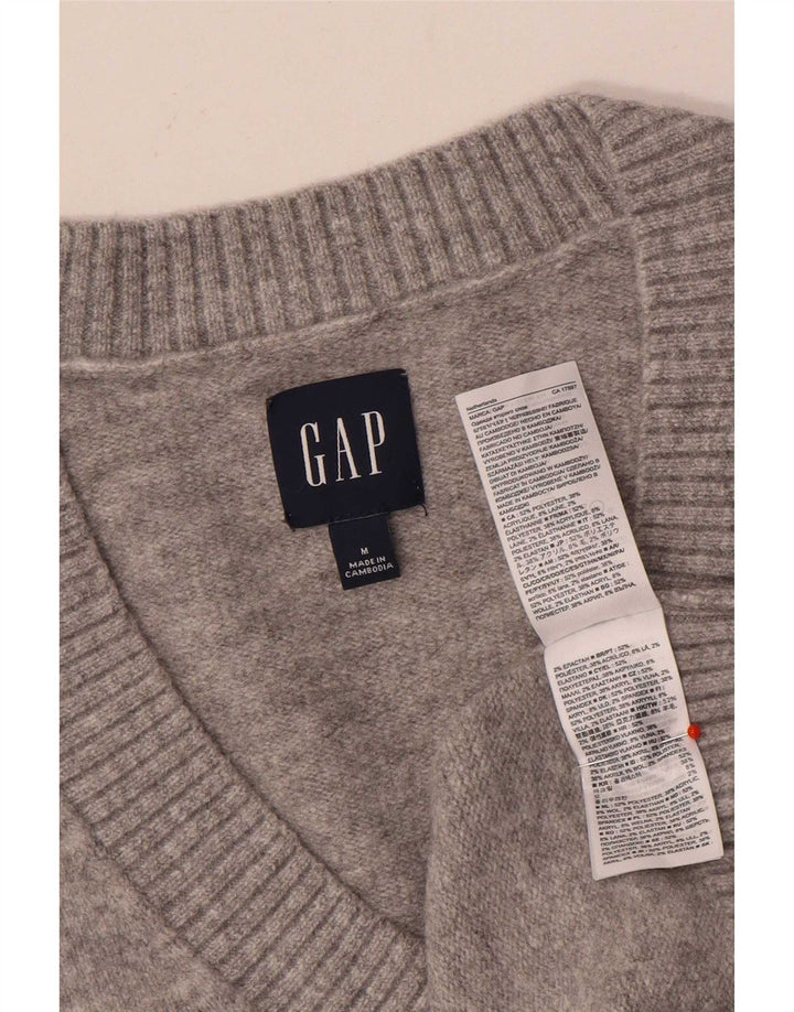 Gap muški prsluk bez rukava srednje sivi poliester