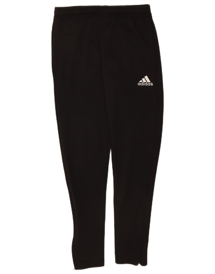 Adidas muške Aeroready hlače za trenirku Male crne poliesterske hlače