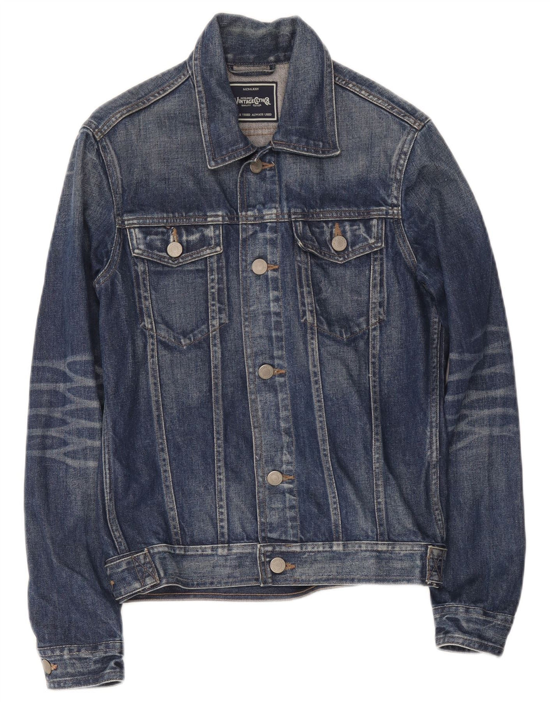 Jack & Jones ženska traper jakna UK 36 Mala tamnoplava pamuk