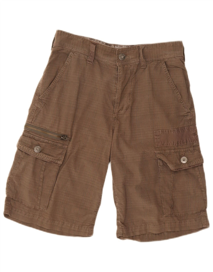 Guess muške kargo kratke hlače W29 male smeđe pamučne boje