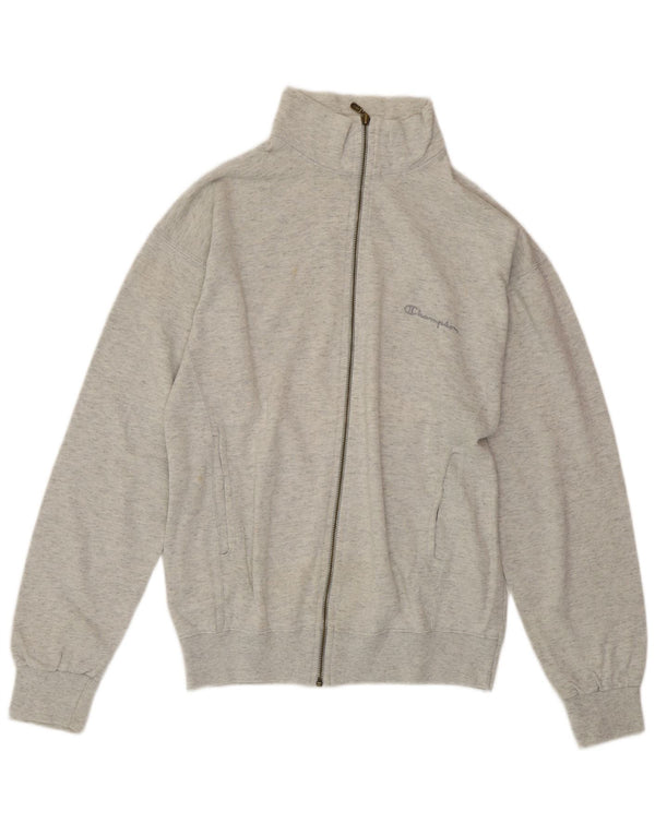 CHAMPION Ženska gornja jakna trenirke UK 16 Large Grey Flecked