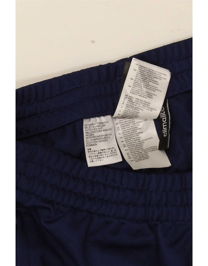 Adidas muške trenirke Climalite male tamnoplave hlače od poliestera