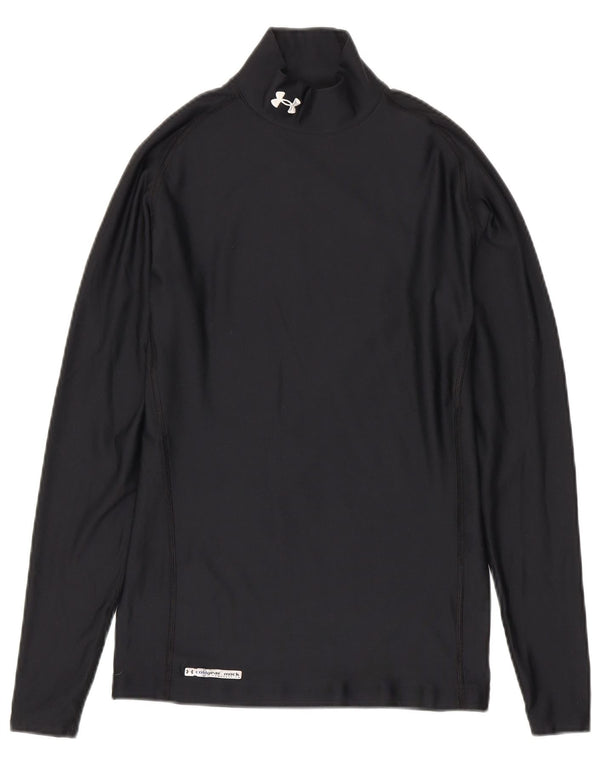 Under Armour muška majica Cold Gear s dugim rukavima XL crni poliester