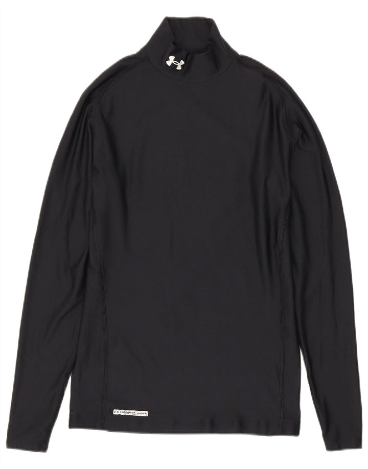 Under Armour muška majica Cold Gear s dugim rukavima XL crni poliester