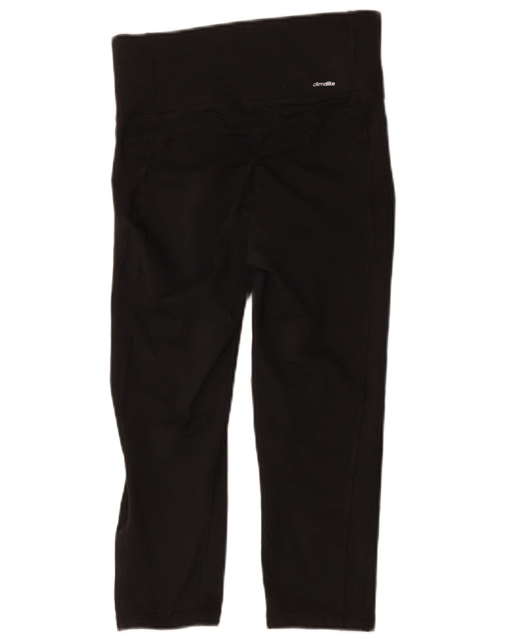 Adidas ženske Climalite Capri tajice UK 8/10 male crne