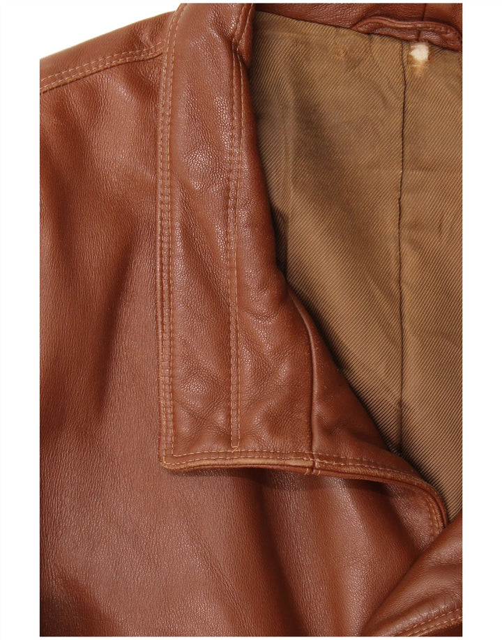 Scout muška kožna jakna UK 40 Large Brown