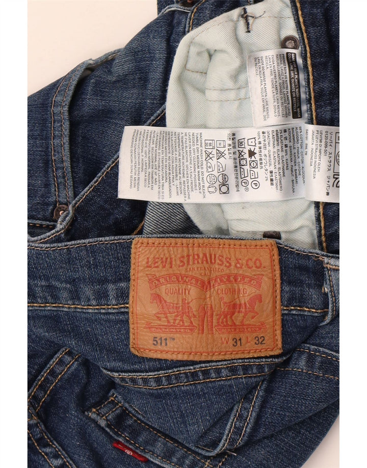 Levi's muške 511 uske traperice W31 L32 plavi pamuk