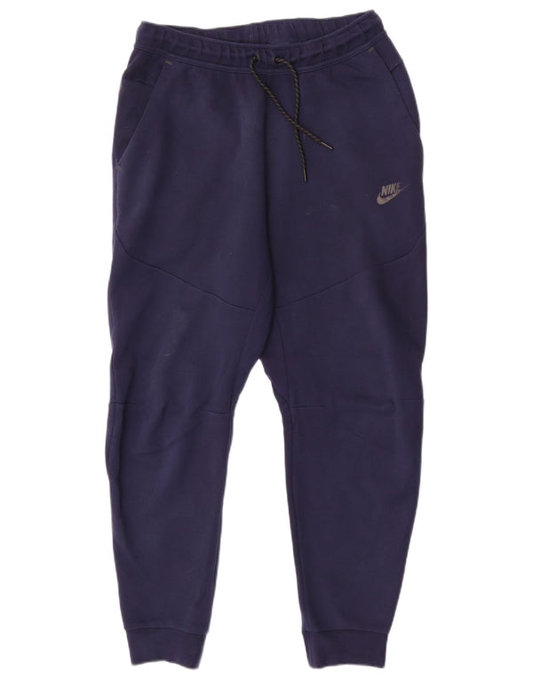 Nike muške trenirke Hlače Joggers srednje tamnoplavi pamuk