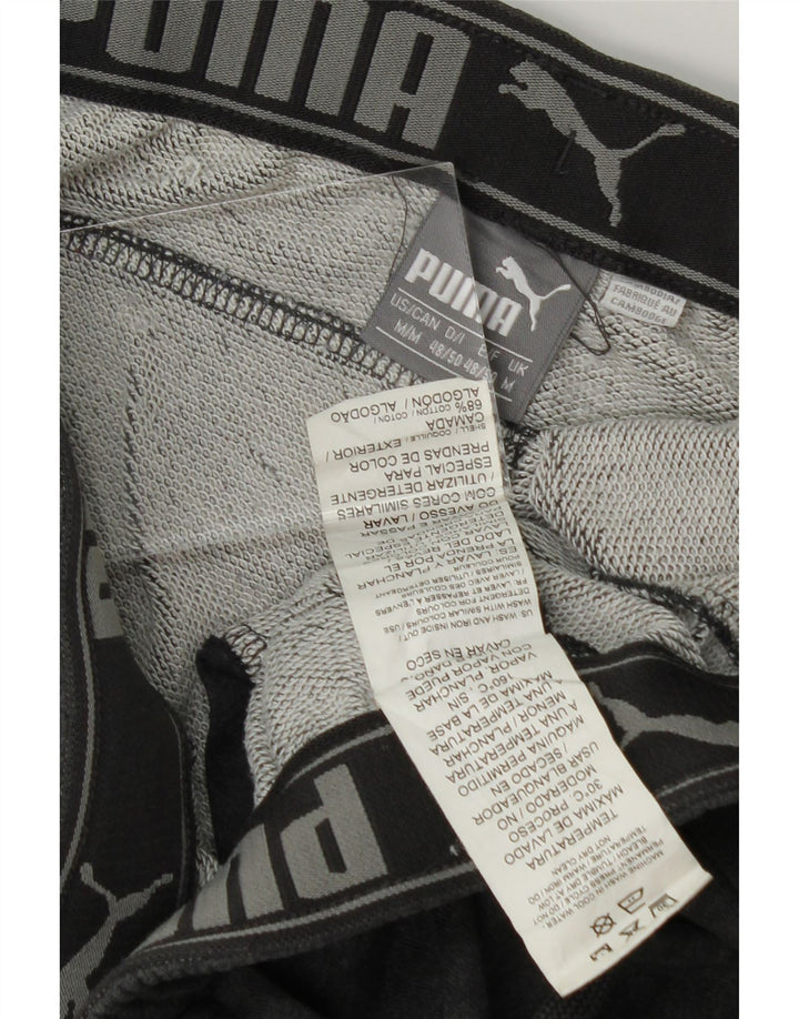 PUMA Mens Tracksuit Trousers Joggers Medium  Grey Cotton Vintage Puma and Second-Hand Puma from Messina Hembry 