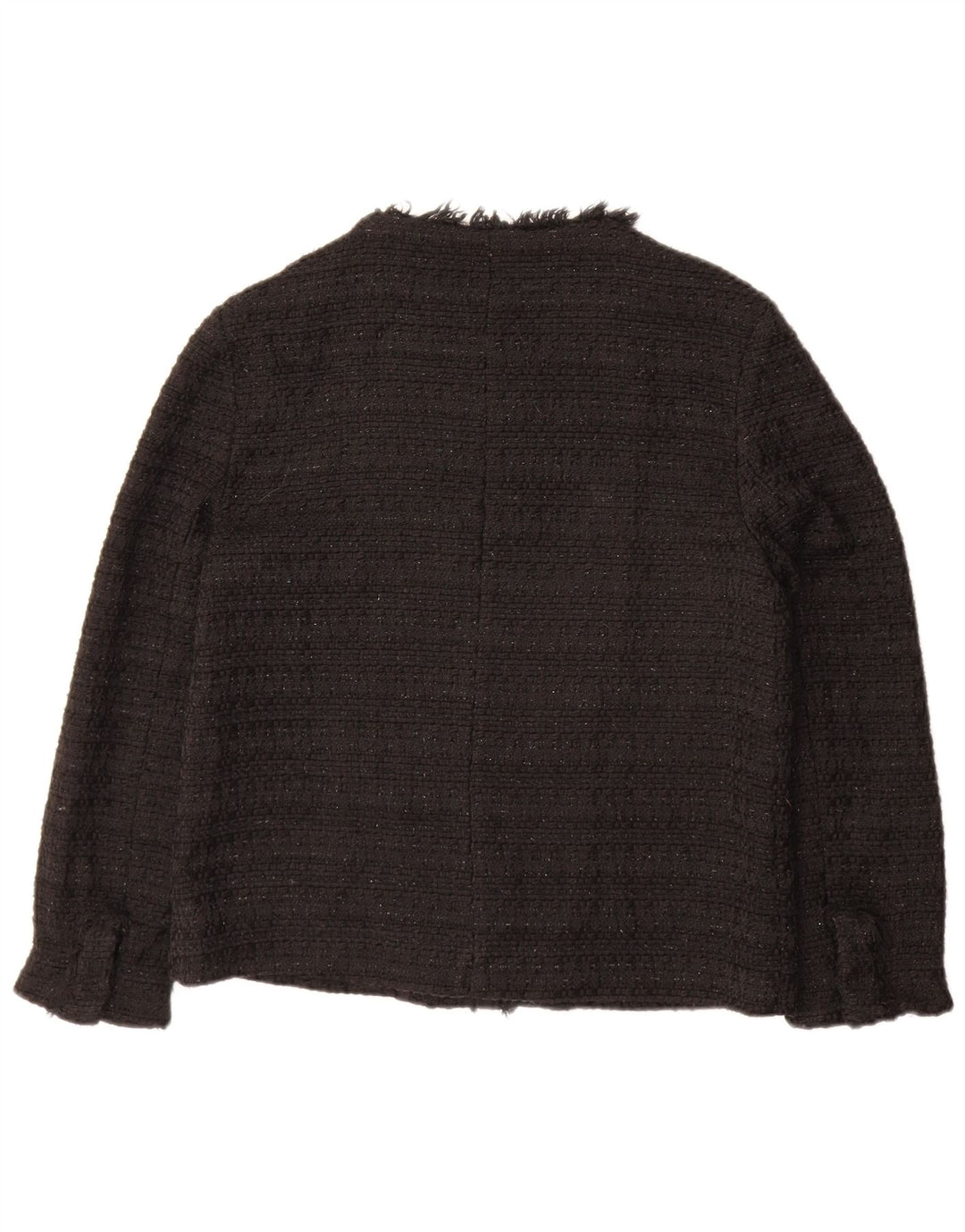 ZARA ženski sako jakna UK 12 srednje crna