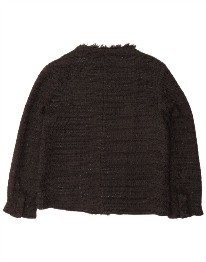 ZARA ženski sako jakna UK 12 srednje crna