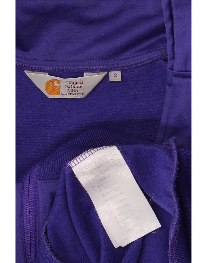 Carhartt ženska gornja jakna trenirke UK 10 mali ljubičasti ševron poliester