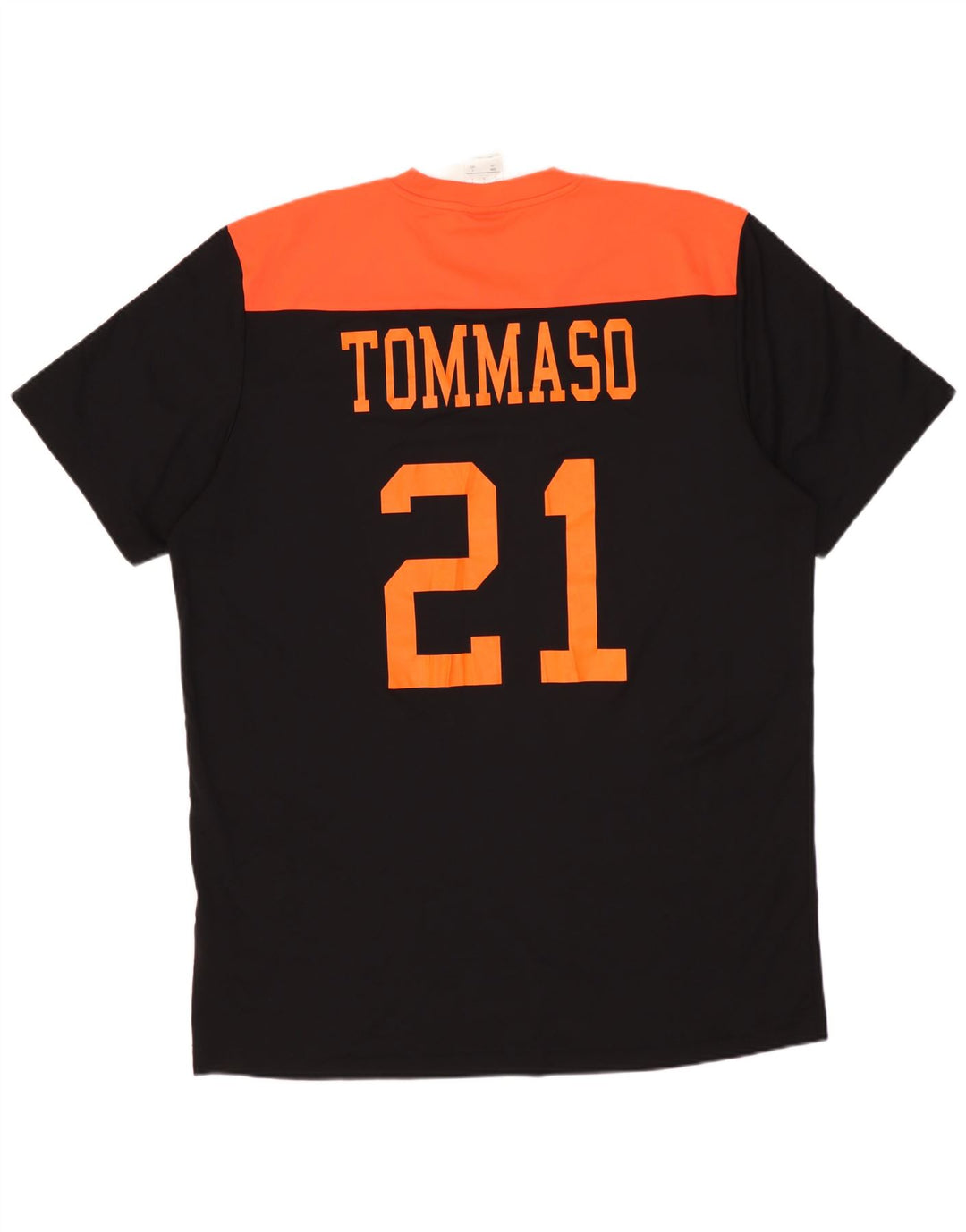 ADIDAS muška majica kratkih rukava s grafičkim motivima, veliki crni poliester u blokovima boja