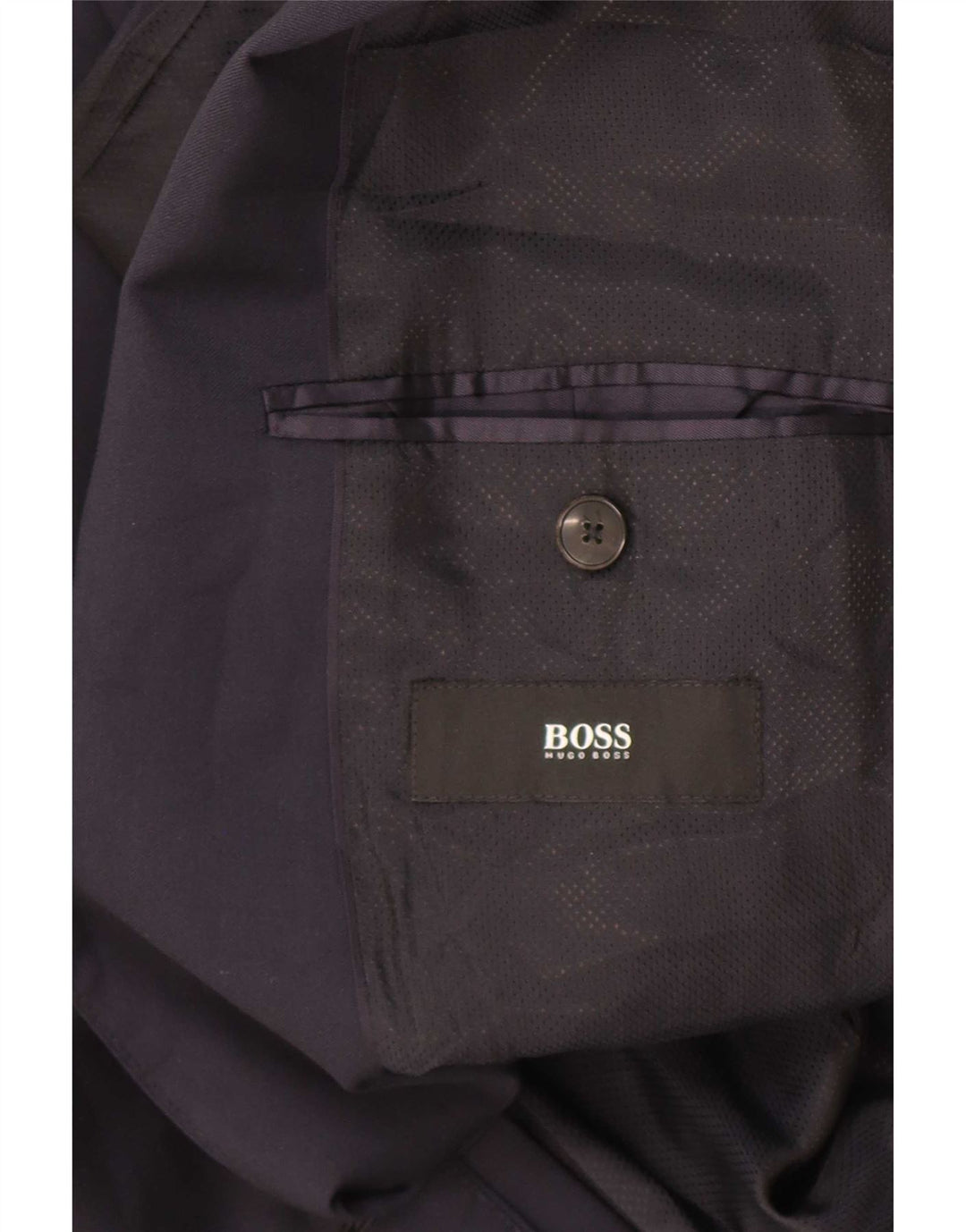 Hugo Boss muška jakna s 2 gumba EU 52 XL tamnoplava vuna