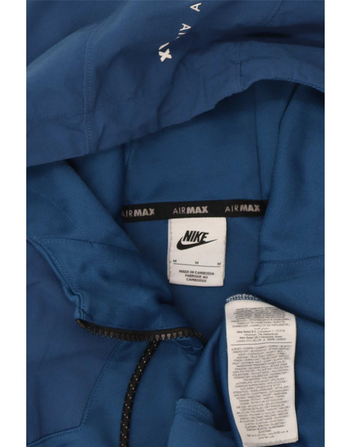 Nike ženski pulover s kapuljačom s patentnim zatvaračem UK 14 srednje plavi poliester