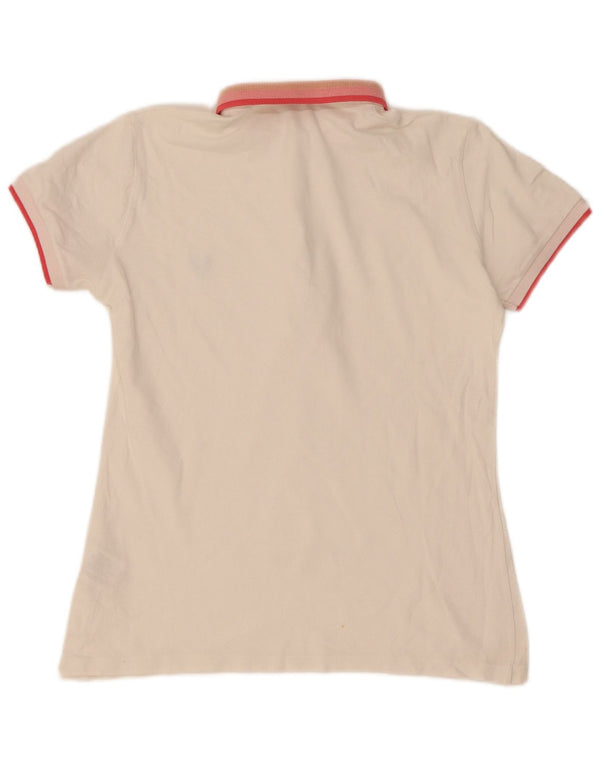 Fred Perry ženska polo majica UK 14 Pamuk s velikim bijelim prugama